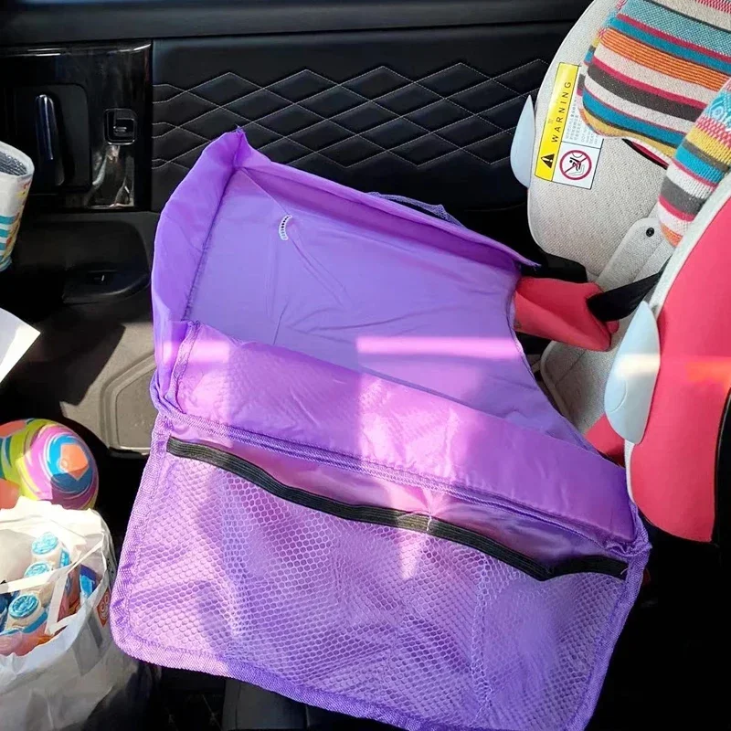 Children's Storage TableCar Child Safety Seat Storage TableTravelling Children's Drawing BoardBaby Stroller Hanging Bag