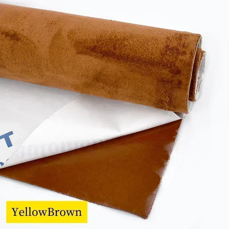 Versatile Self-Adhesive Suede Fabric Patches