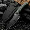 High quality multifunctional fixed blade - outdoor camping, rescue, and emergency survival knife, men's gift 2