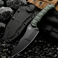 High quality multifunctional fixed blade - outdoor camping, rescue, and emergency survival knife, men's gift 2