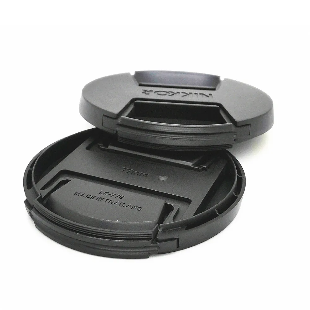 스냅온 전면 렌즈 캡 커버 보호대 46mm 52mm 62mm 72mm 77mm 82mm 니콘 니코르 DSLR 미러리스 카메라 렌즈용