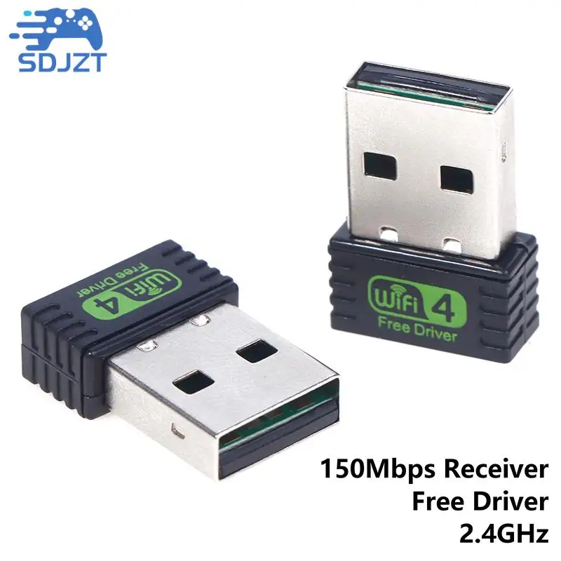 

Wireless Mini USB Wifi Adapter 802.11N MT7601 150Mbps Receiver Dongle Free Driver Network Card For Desktop Laptop
