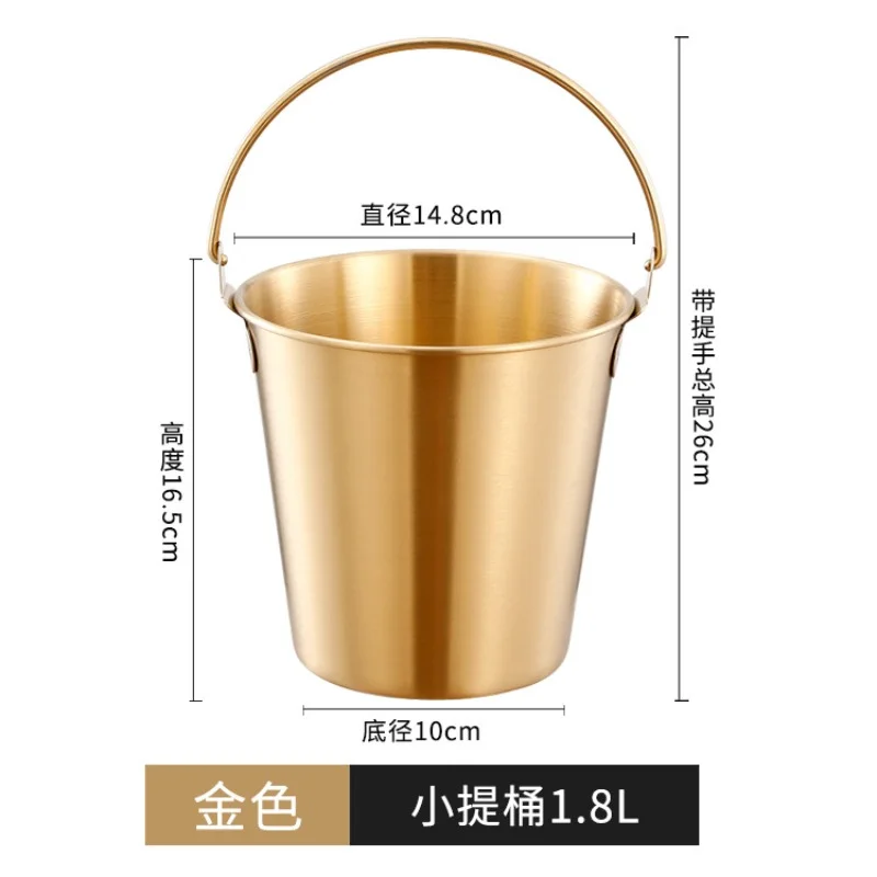 304 Stainless Steel Creative Kitchen Restaurant Snack Storage Bucket 1100Ml 16 304 Stainless Steel Creative Kitchen Restaurant Snack Storage Bucket 1100Ml