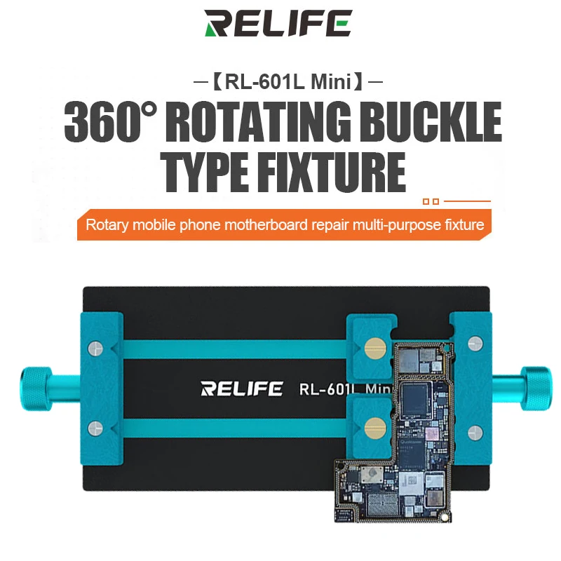 

RELIFE RL-601L Mini PCB Holder Fixture for Mobile Phone Motherboard CPU IC Chip Hard Disk Fixing Clamp Repair Tools