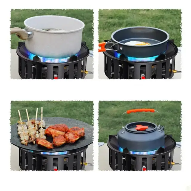 High-Power Windproof Camping Stove 5