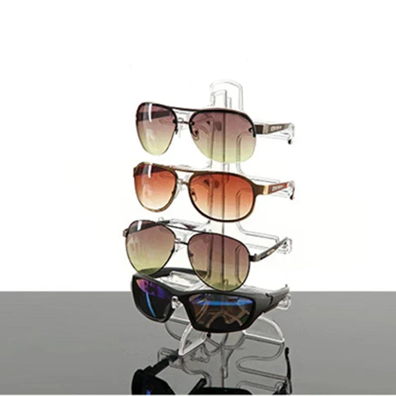 

1pc Sunglasses Display Stand Plastic Eyeglass Glasses Frame Rack Display Organizer Show Holder Rack Plastic Glasses Storage