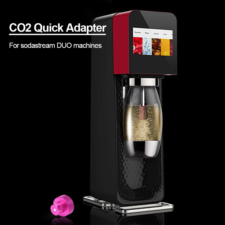 Adaptateur De Recharge CO2 TR21-3 Vers W21.8-14 - Pour Remplissage Bouteilles Soda Et Appareils Quooker