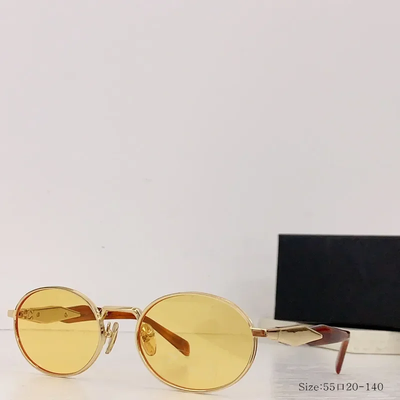

Extremely beautiful, classic and popular high-quality oval fashionable metal frame trend new glasses