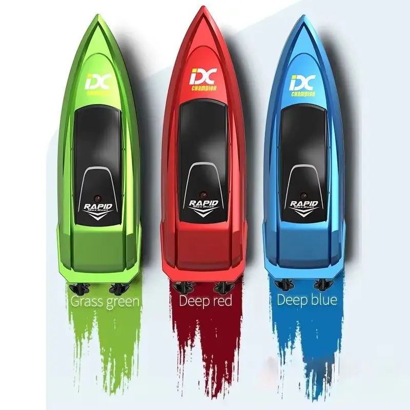 Bateau RC rapide 2.4GHz - 50.78€, 25km/h, étanche, 2 batteries