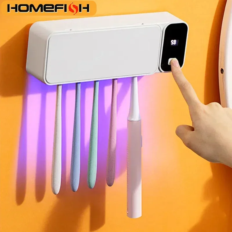 HOMEFISH Smart Toothbrush Disinfector UV Sterilization