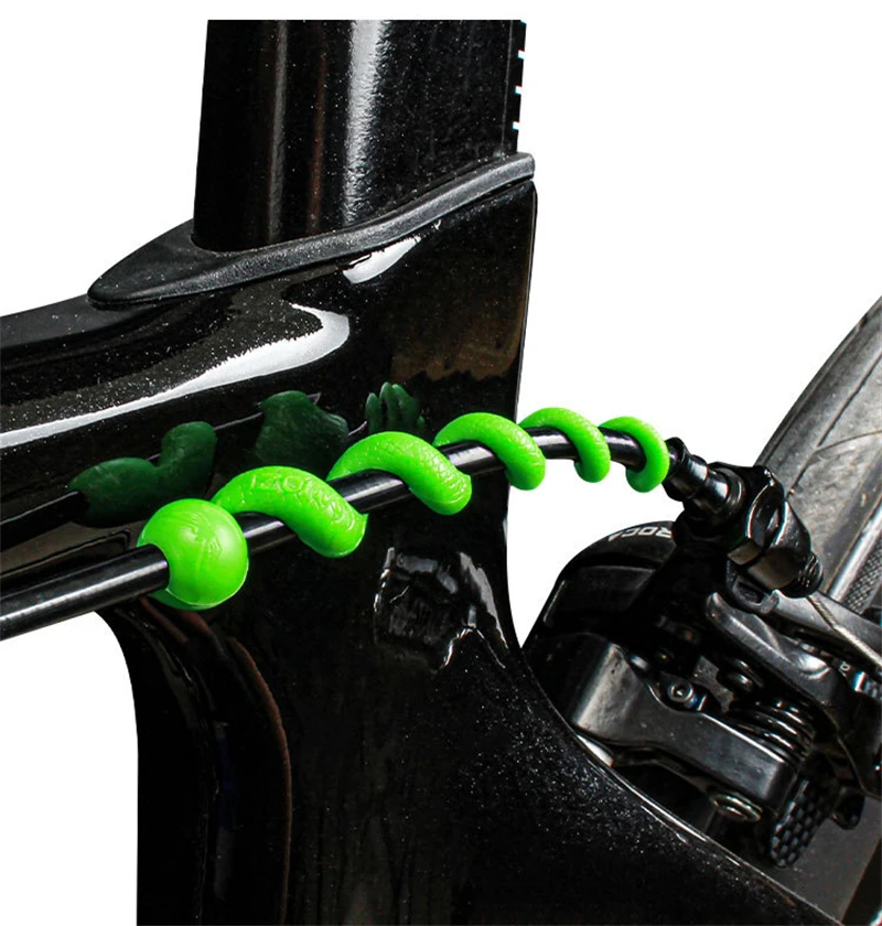 Manchons De Protection Cadre Vélo – Lot De 100 En Silicone, Rouge, Pour Câbles, Anti-vibrations