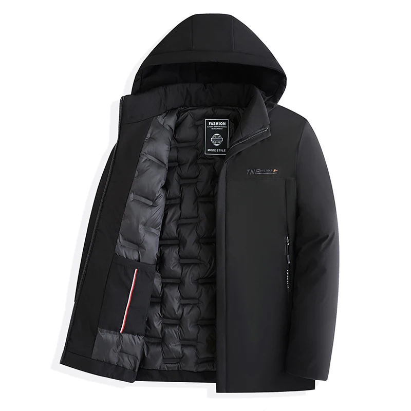 

2023 Winter Cargo Military Jacket Men Thick Warm Green Parkas Hooded Clothes Plus Velvet Fashion Oversize 5XL 6XL Pocket Coat