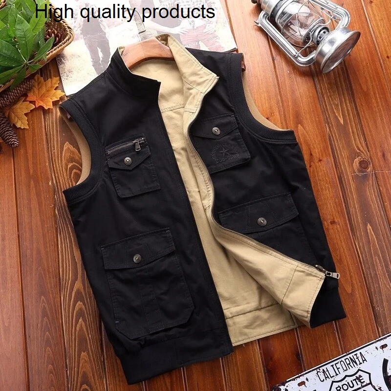 

2024 New Waistcoat Men Casual Vest Leisure Social Large Size Men's Suit Spring And Autumn Man Fashion Sleeveless Summer Classic