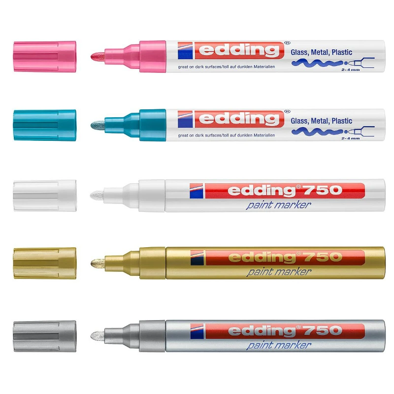 Paint Marker Pen Paint Pen Art Marker Pen Art Markers Marker Pens Gold 2MM Alcohol-proof Marker Pen