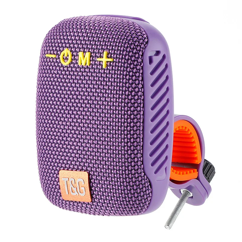 Sport Wireless Speakers Portable BT Stereo Sound TWS With Handlebar Mount for Bike Camping Motorcycles T&G392 With Micphone portable speaker motorcycle speaker