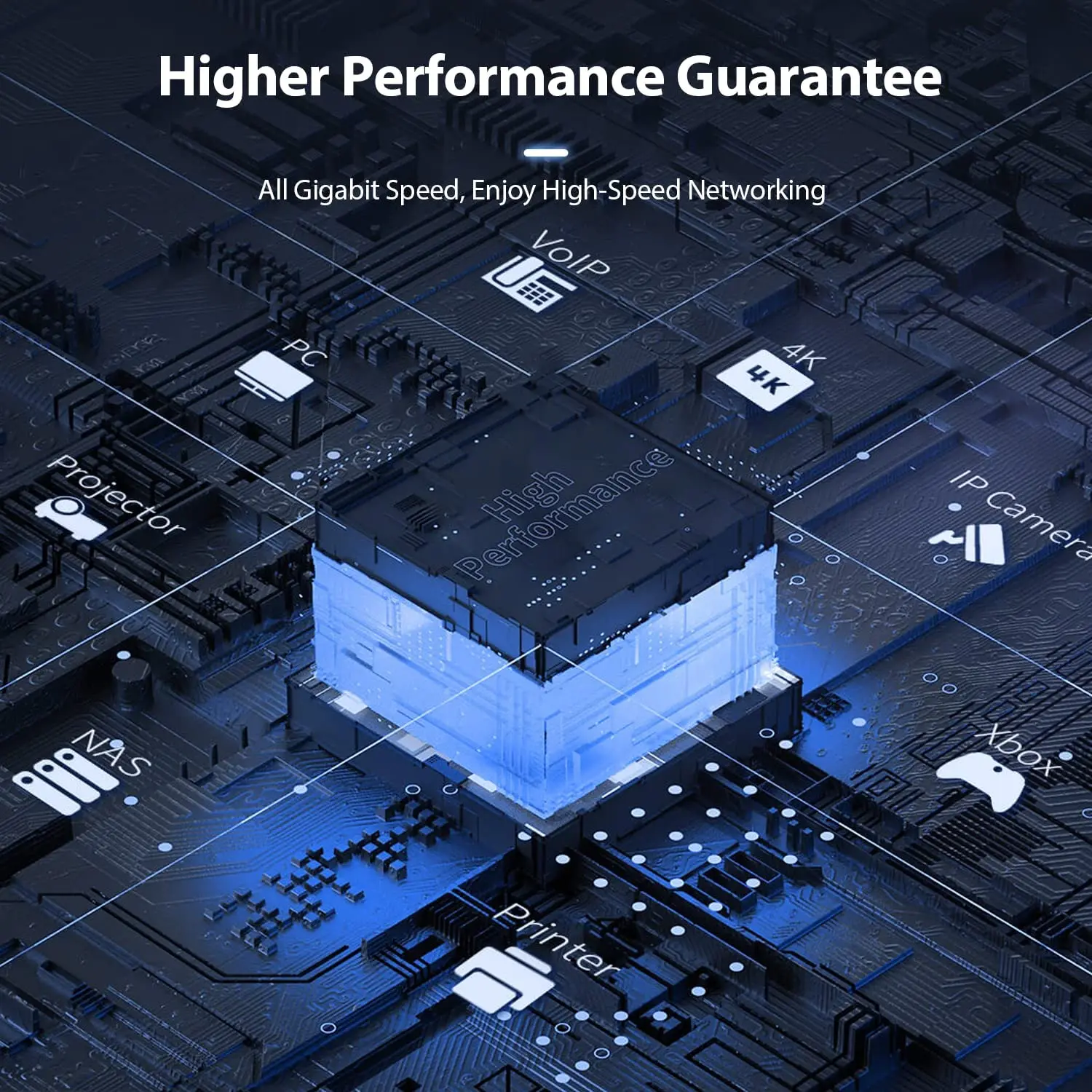 de alta velocidade, Casa e negócios, Preferred for Router, TEG1016M