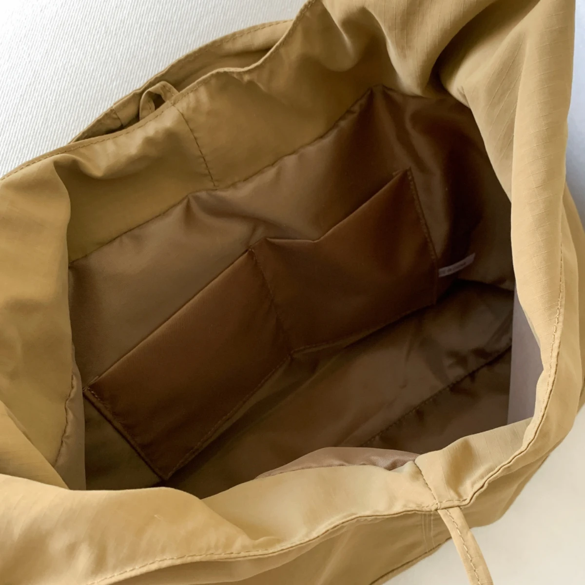 Korean Bag Women's French Strap Satchel Tote Bag Large Capacity Shoulder Bag Armpit Commuter Bag College Student Class Bag Bow Work Clothing Play Mountaineering Outdoor