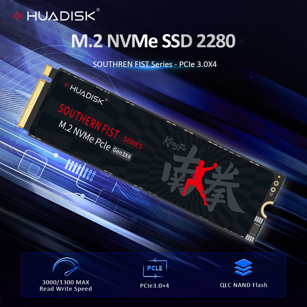 HUADISK M2 NVMe 2280 SSD 256GB 512GB 1TB M.2 PCIe NVME SSD Solid State Disk Hard Drive For Laptop&Desktop