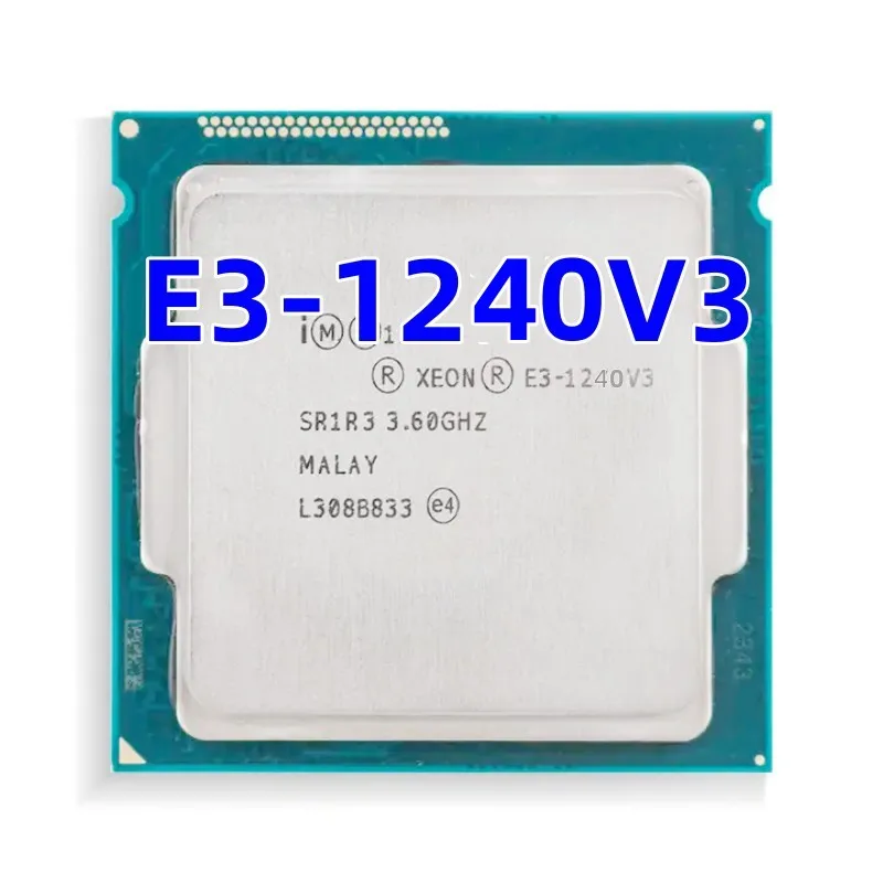 E3-1240 V3 E3 1240 V3 E3 1240 V3 3.4 Ghz Processore Cpu Quad-Core A Otto Thread 8M 80W Lga 1150