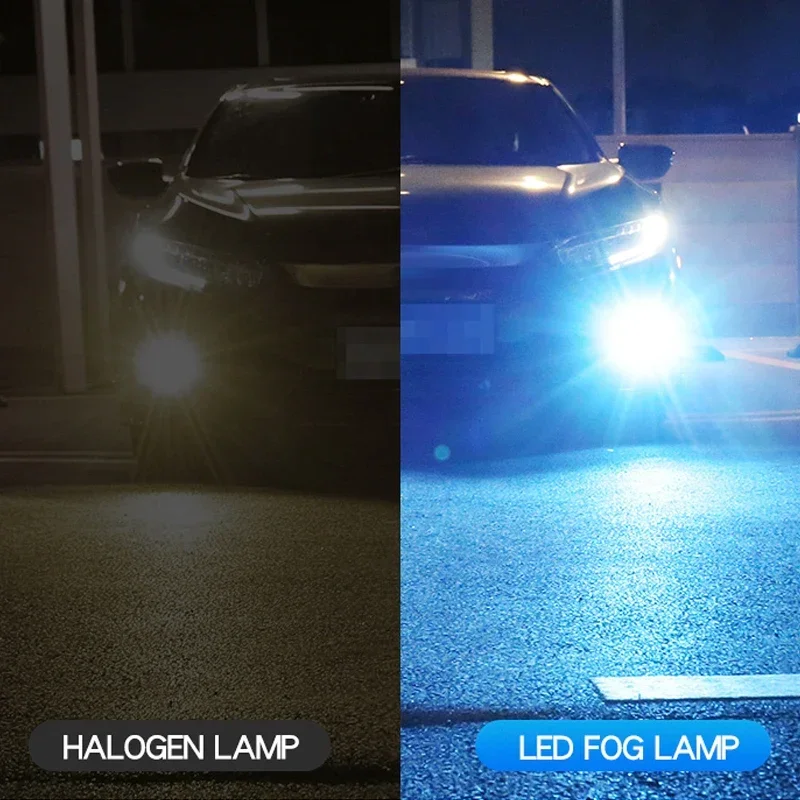 H11 H8 H7 H3 9006 HB4 9005 HB3 LED Auto Lamp Car Anti Strobe Flash Fog Light Bulb 6000K 2Pcs led light,led bulb,led fog light,fog and headlight bulbs