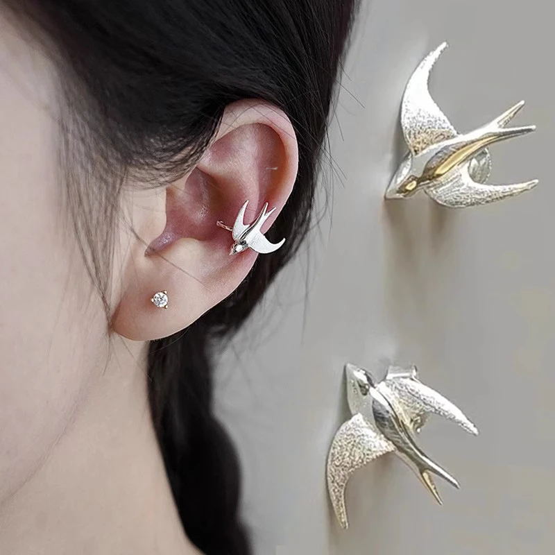 Camila Swallow Bird Ear Cuff 1