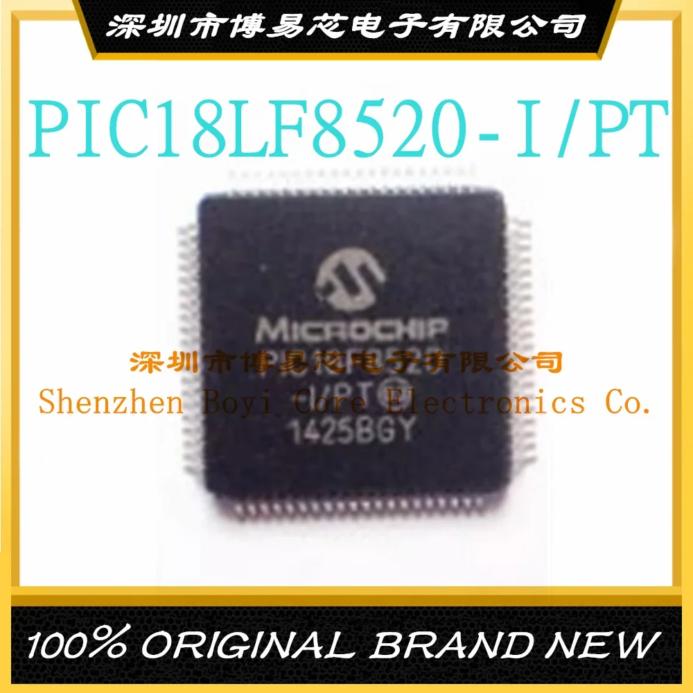 PIC18LF8520-I/PT Package TQFP-80 New Original Genuine Microcontroller IC Chip (MCU/MPU/SOC) pic18f6520 i pt pic18f6527 i pic18f6585 i pic18f6525 i package tqfp 64 new microcontroller ic chip mcu mpu soc ic chip