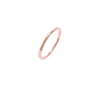 

MABARRI Korean 4pcs/set Simple Plain Rose Gold Plating Rings Women Knuckle Finger Ring Set for Party Jewelry Accessories