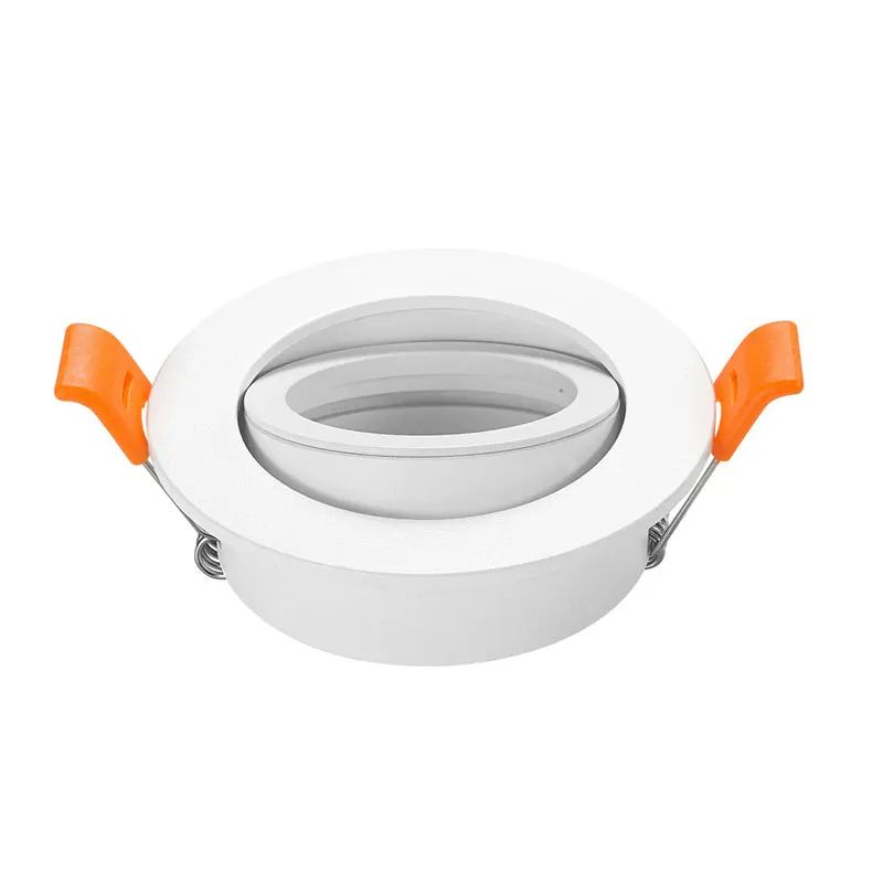 Description Picture 2 of itemRound White Design Downlight Housing GU10 Simple Style Spot Light Fixture MR16 LED Modern Down Light for Home Office Decoractive