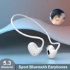 Sports Bluetooth 5.3 Earphones Wireless Headphones Touch Control Headset HiFi Stereo Earbud With Microphone for Huawei Xiaomi 1