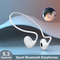 Sports Bluetooth 5.3 Earphones Wireless Headphones Touch Control Headset HiFi Stereo Earbud With Microphone for Huawei Xiaomi 1