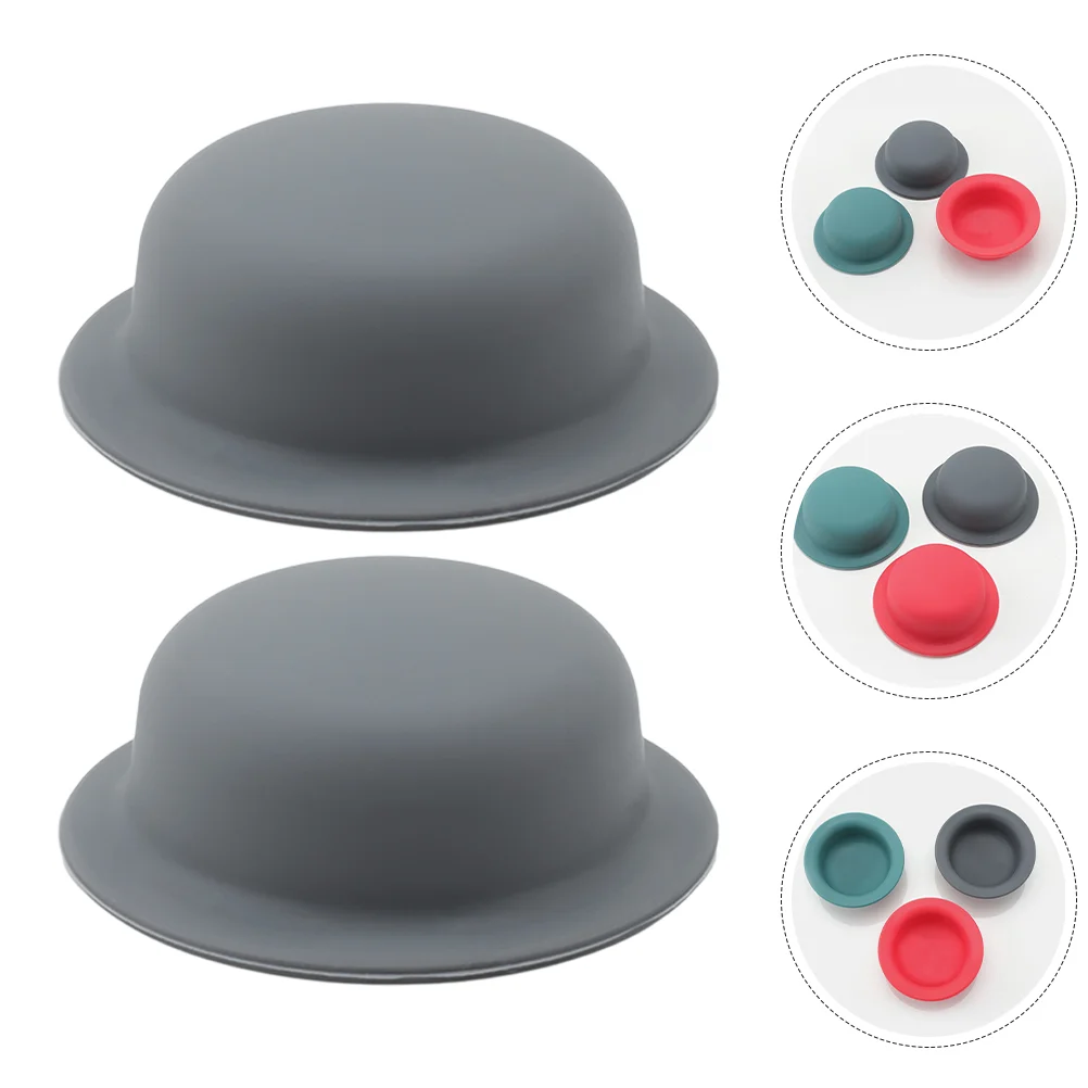 

2pcs Silicone Pot Lid Knob Covers Anti-Scalding Lids Knob Caps Universal Pot Handle Covers