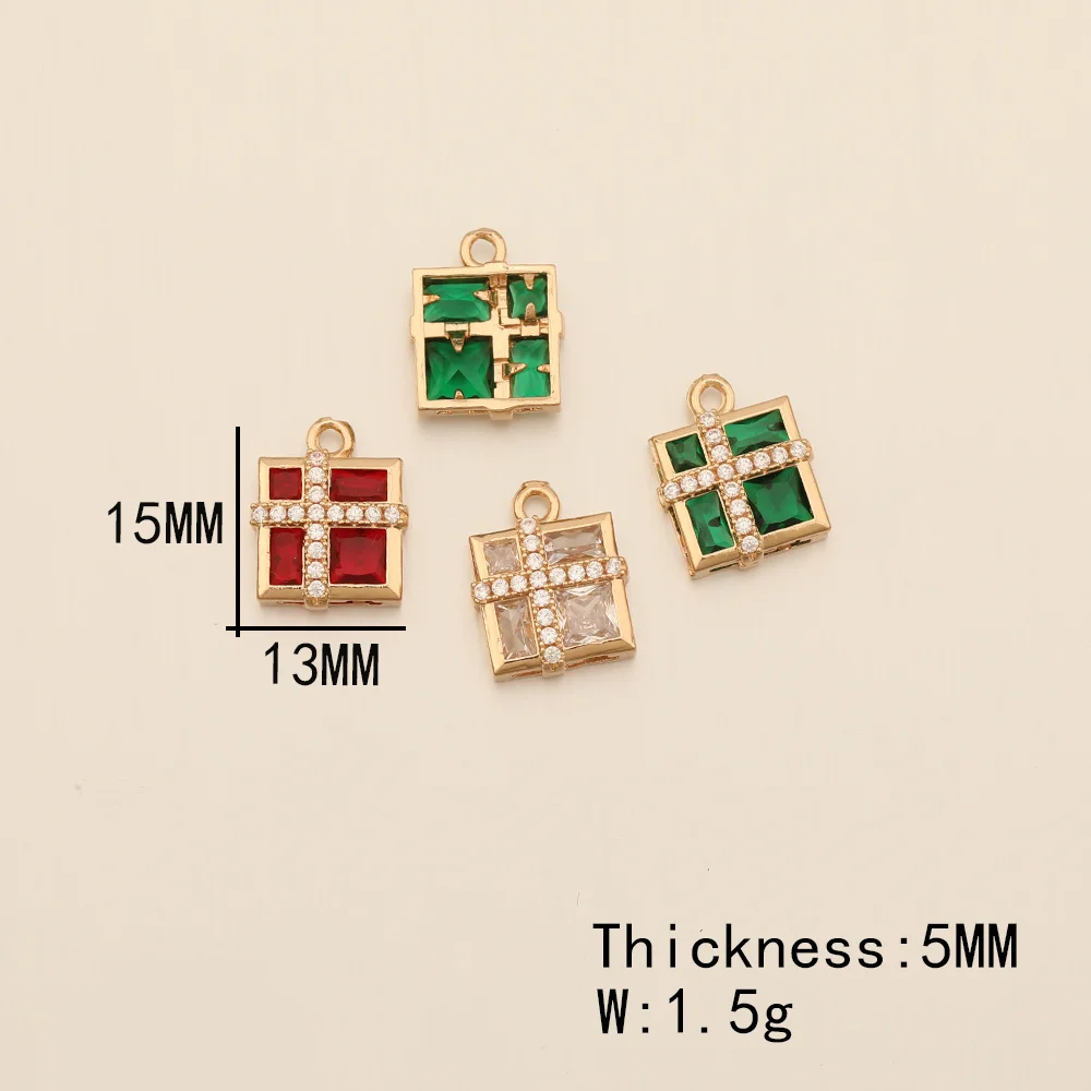 Cordial Design 13*15MM 40Pcs Rhinestone Pendant/Jewelry Findings & Components/Square Shape/Hand Made/DIY Jewelry Parts/CZ Charms - cordial