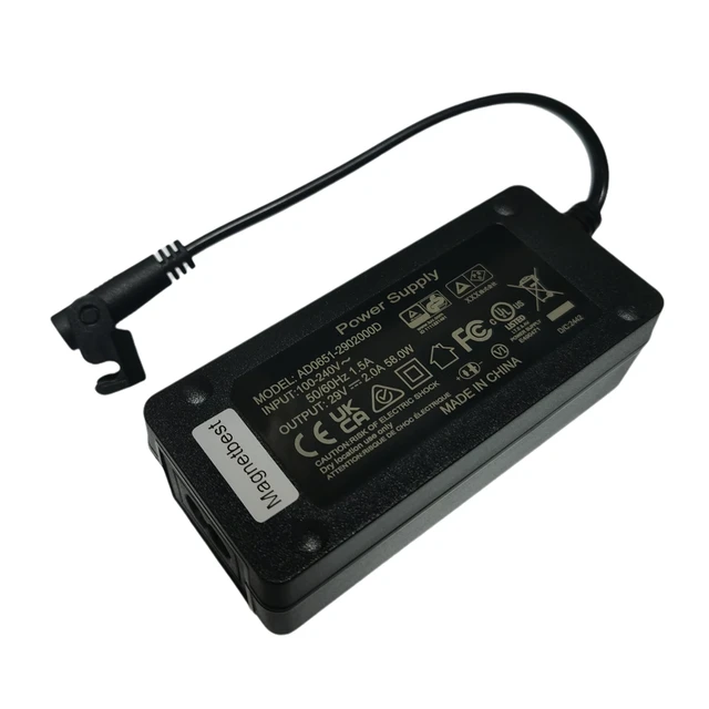 KIRCUIT 2 Prong 29V AC/DC Adapter Replacement for Okin Refined JLDP.10.078.221 JLDP.10.001.000 B JLDP 10 001 000 JLDP.10001000 Lift Chair Recliner KIRCUIT 2 Prong 29V AC/DC Adapter Replacement for Okin Refined JLDP.10.078.221 JLDP.10.001.000 B JLDP 10 001 000 JLDP.10001000 Lift Chair Recliner