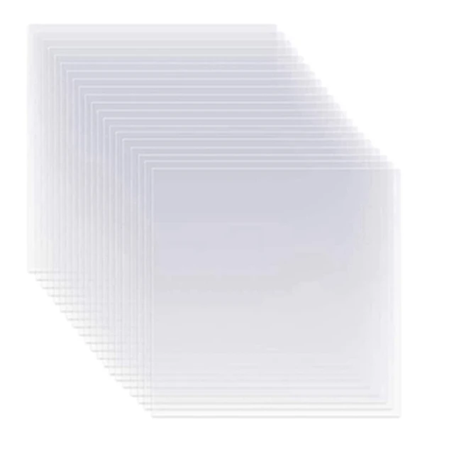 40Pcs Clear Mylar Stencil Sheets 12 Inch Blank Stencil Material