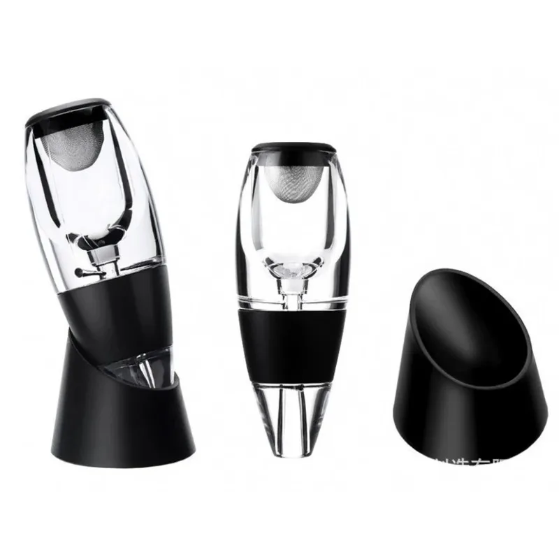 Portable Red Wine Decanter Aerator Bernoulli Air Magic Aerator Red White Wine Whisky Quick Decanter Equipment Bar Accessories