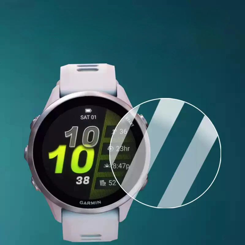 Clear HD Tempered Glass Screen Protector for Garmin Forerunner Series Watches