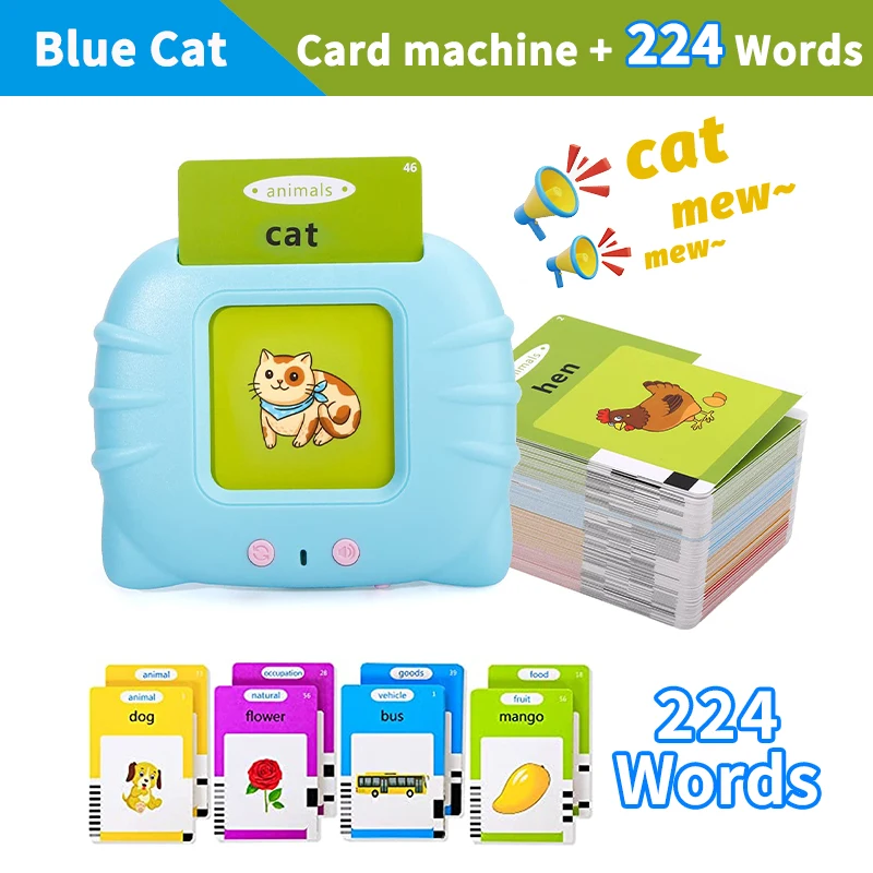 224 Words Blue Cat
