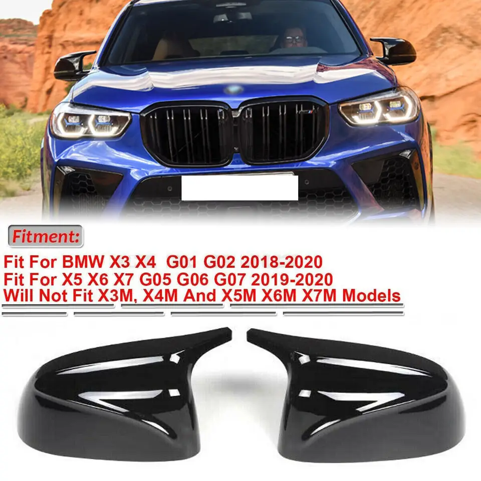 Tapas De Espejo Retrovisor ABS Compatible Con BMW X3, X4, X5