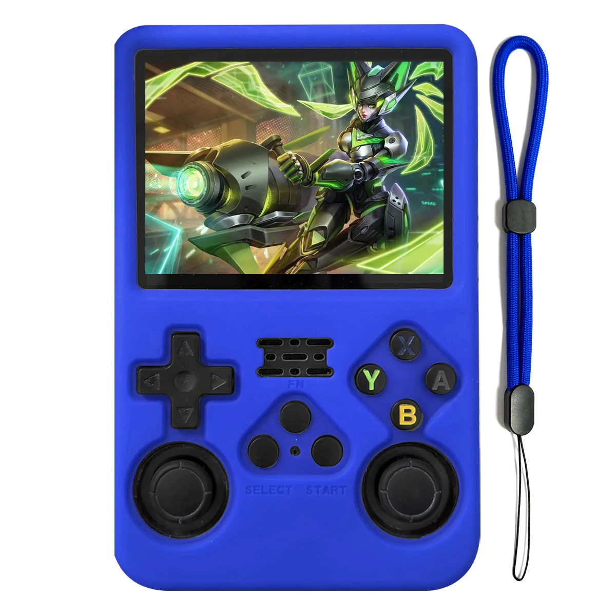 Silicone Protective Case for Handheld Game Console - Drop and Scratch Resistant Shell