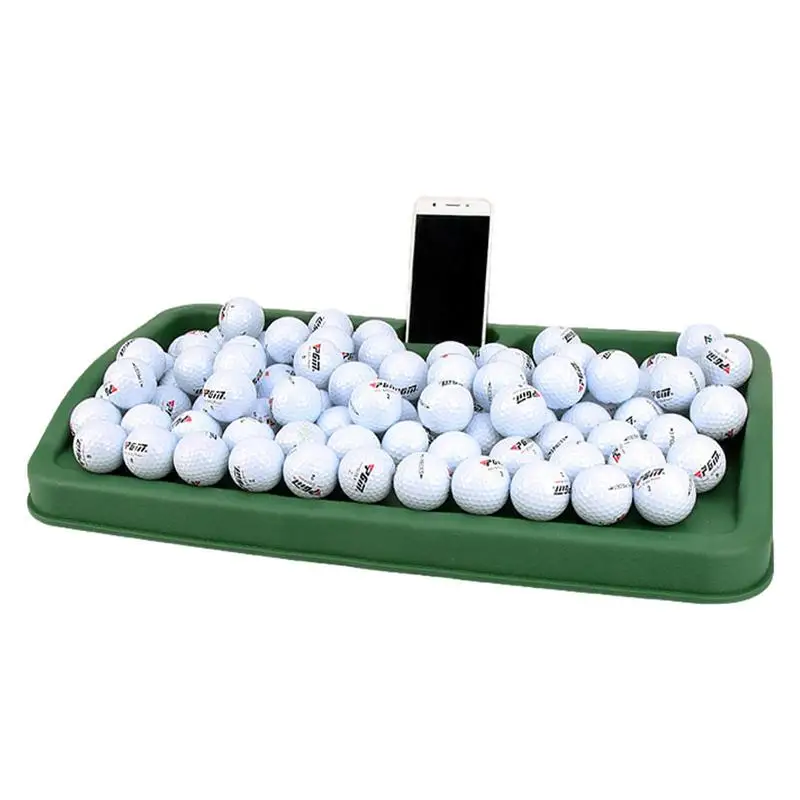

Golf Ball Holder Golf Ball Holder Storage Organizer Heavy Duty Golf Ball Container For Indoor/Outdoor Training Non-Slip Ball Tra