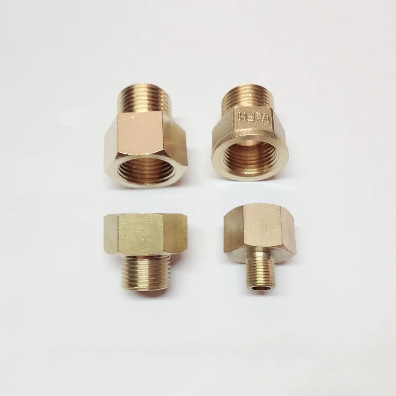 Adaptateur Raccord Tuyau En Laiton - Filetage Femelle M12x1.5 Vers Mâle M12x1.5 - Pour Eau, Gaz, Carburant - 7