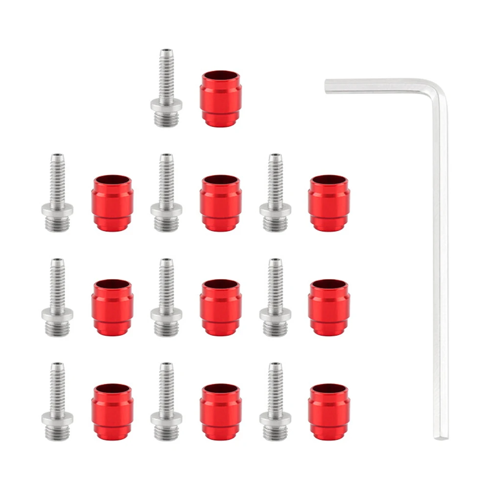 Hose Fitting Kit Hose Fitting Kit 10pcs Olive 10pcs Insert With Wrench For SRAM Hydraulic Brakes Hose Fitting Kit Cycling Parts