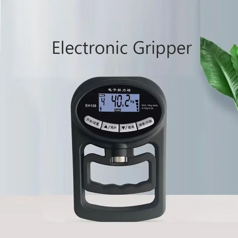 

Strength Hand For Dynamometer 265Lbs/120Kg Grip LCD Tester Grip Hand Screen USB No Training Power Battery Grip Digital Meter