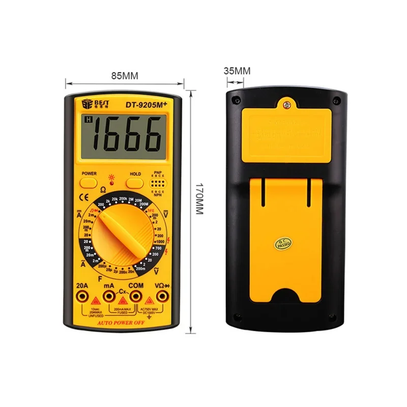  ׽   Ƽ а, װ  ׽, 跮 VS DT830B RM101 DT9205, BEST 9205M + LCD