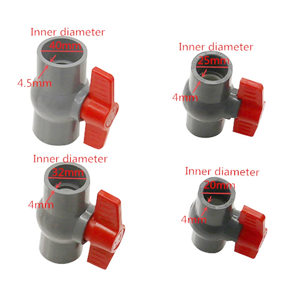 ȸ PVC   ,     ġ  , ID 20mm, 25mm, 32mm, 40mm, 1PC