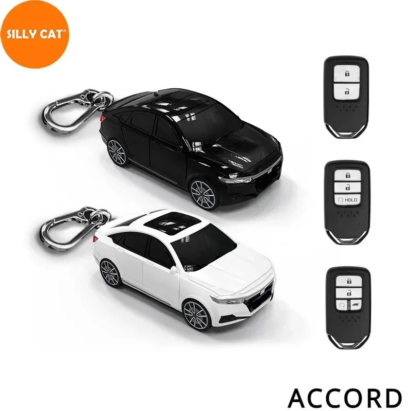 Auto Form Auto Schlüsselanhänger Fall Abdeckung Tasche Schützen Anzug Für HONDA Accord CIVIC 10X XRV Vezel Fit Jazz CRV Odyssey HRV Stadt Schlüssel Fall