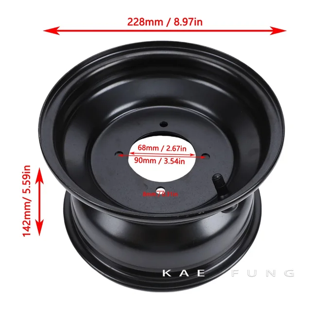 8-Inch ATV Wheel Rim 4