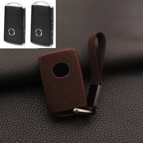 Custodia portachiavi in pelle scamosciata Tpu per Mazda 3 Axela CX4 CX5 CX 5 CX8 CX9 CX30 MX30 MX5 Miata 2019 2020 2021 accessori protettivi - S5d5c8c4f34a4451385608c406bb8ebcbc