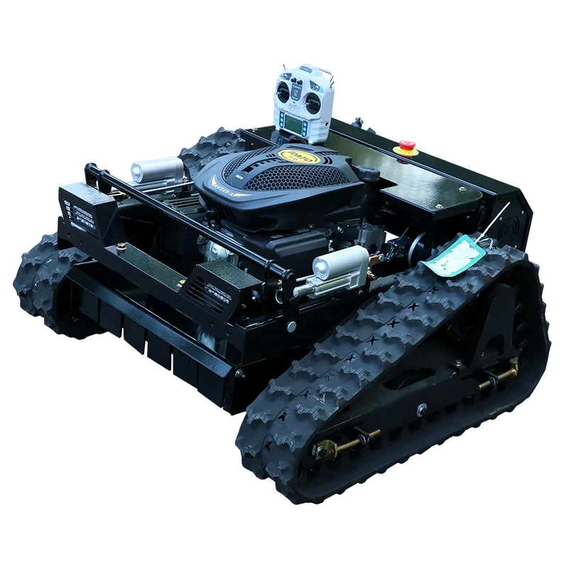 Customized New Design Remote Control Robot Lawn Mower Multi Purpose Rc Lawn Mower For Farmer 6