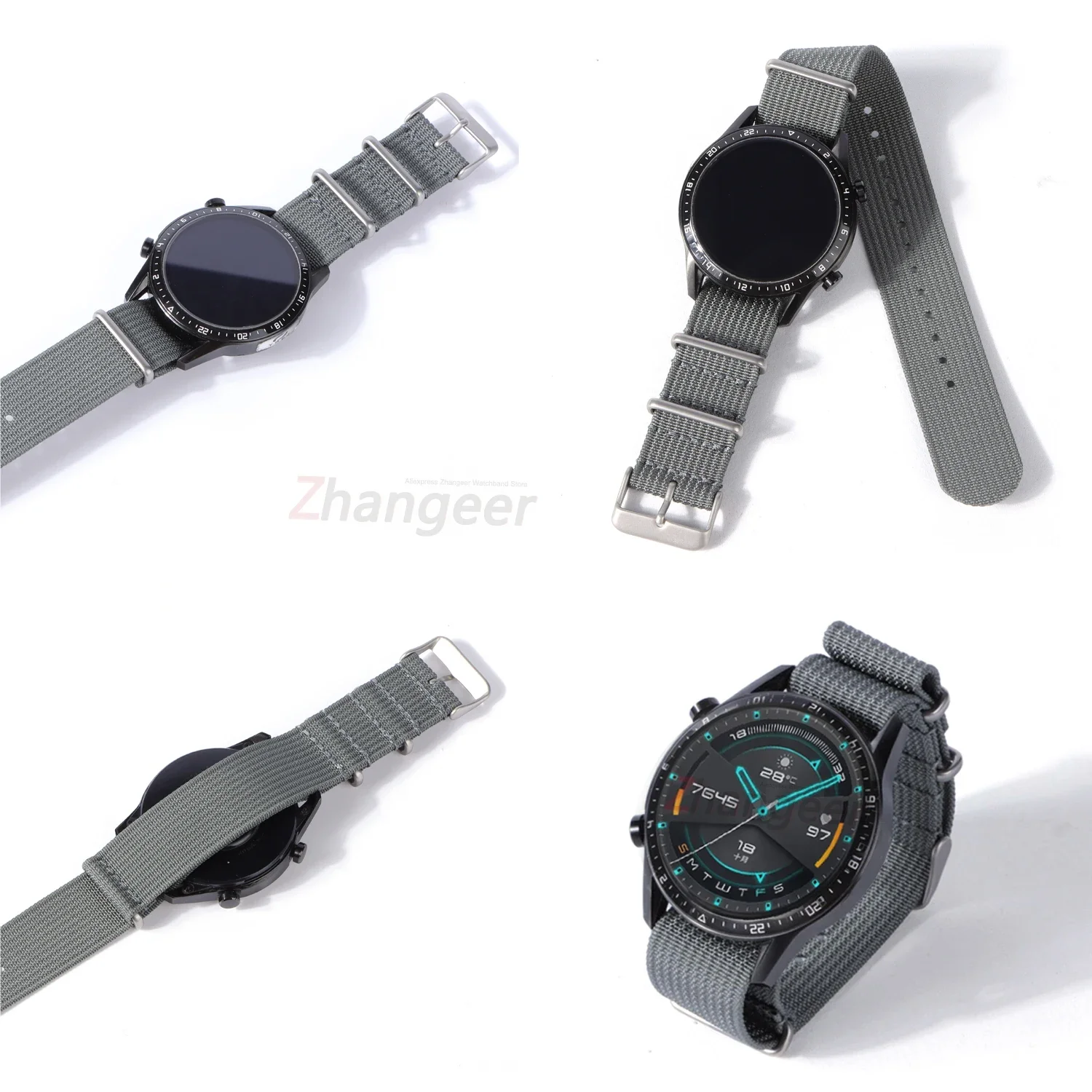 ȭ ġ 3   Ʈ , 20mm 22mm, GT3 GT2  , Ｚ ġ 4 3 Ƽ 2 Amazfit GTR2 ð
